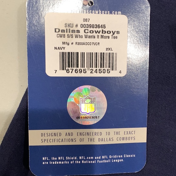 Dallas Cowboys Tee Shirt, Ornament and Coffee Mug Bundle - Picture 10 of 16
